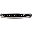 1994 Ford F-350 - 4-Piece Kit Front Bumper, Styleside, For Models Without Bumper Cut Outs, With Pad, Chrome, Includes (1) Bumper, (2) Bumper Bracket, and (1) Bumper Trim