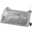 5-Piece Kit Header Panel, Includes (1) Header Panel, (2) Headlight and (2) Headlight Door