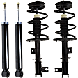 2009 Nissan Murano - Front and Rear, Driver and Passenger Side, Shock and Fully Loaded Strut