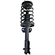 4-Piece Kit Front and Rear, Driver and Passenger Side Shock and Fully Loaded Strut