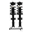 4-Piece Kit Front Suspension Kit, Includes (2) Sway Bar Link and (2) Shock Absorber and Strut Assembly