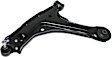 4-Piece Kit Front, Driver and Passenger Side, Lower Control Arm Kit, Includes (2) Control Arm and (2) Sway Bar Link