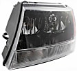4-Piece Kit Driver and Passenger Side Halogen Headlight, With bulb(s), OE Replacement, Sport Utility, Includes (2) Headlight and (2) Fog Light