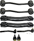 8-Piece Kit Front, Driver and Passenger Side, Lower Control Arm Kit, Includes (2) Ball Joint, (2) Control Arm, (2) Sway Bar Link, and (2) Tie Rod End