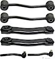 6-Piece Kit Front, Driver and Passenger Side, Lower Control Arm Kit, Includes (2) Control Arm, (2) Sway Bar Link, and (2) Tie Rod End