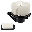 2-Piece Kit Blower Motor Includes (1) Blower Motor and (1) Blower Motor Resistor