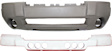 2004 Jeep Grand Cherokee Laredo - 2-Piece Kit Front Textured Bumper Cover, Includes (1) Bumper Absorber and (1) Bumper Cover