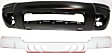 2004 Jeep Grand Cherokee Limited - 2-Piece Kit Front Primed Bumper Cover, Includes (1) Bumper Absorber and (1) Bumper Cover