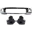 3-Piece Kit, Front Bumper, Chrome, Includes (1) Bumper and (2) Bumper Bracket