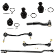 8-Piece Kit Front, Driver and Passenger Side Suspension Kit, 4WD, Includes (4) Ball Joint, (2) Sway Bar Link and (2) Tie Rod End