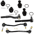 8-Piece Kit Front, Driver and Passenger Side Suspension Kit, Includes (4) Ball Joint, (2) Sway Bar Link and (2) Tie Rod End