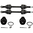 4-Piece Kit Front Suspension Kit, Includes (2) Ball Joint and (2) Sway Bar Link