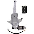 1996 Ford F-350 - 2-Piece Kit Front, Driver and Passenger Side Power Window Regulator, With Motor,  Includes (1) Window Regulator and (1) Window Switch