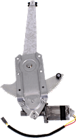 1996 Ford F-350 - 2-Piece Kit Front, Driver and Passenger Side Power Window Regulator, With Motor,  Includes (1) Window Regulator and (1) Window Switch