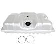 1994 Ford F-150 - 3-Piece Kit 18 gallons / 68 liters, Galvanized Steel Fuel Tank, For vehicles with 18 gallon Tanks only, Behind Rear Axle, 34-3/4 x 27 x 7-7/8, Lock Ring Kit Included, GAS, Includes (1) Fuel Tank, (1) Fuel Tank Strap and (1) Fuel Pump
