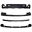 4-Piece Kit, Front, Upper Primed Bumper Cover, Includes (1) Bumper Bracket, (1) Bumper Cover, and (2) Valance