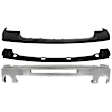3-Piece Kit, Front Bumper, Chrome, Includes (1) Bumper, (1) Bumper Bracket, and (1) Bumper Cover
