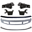 2008 Ford F-350 Super Duty - 6-Piece Kit Front Bumper, Paint to Match,  Includes (1) Bumper, (2) Bumper Bracket, (1) Bumper Trim, (1) Fog Light Cover, and (1) Valance