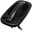 2001-2006 Chevrolet Silverado 1500 HD - 6-Piece Kit Tailgate Handle and Bezel, Smooth Black, Plastic, Without Camera Hole, Without Key Hole, Includes (4) Exterior Door Handle and (2) Tailgate Handle