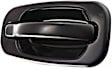 2001-2006 Chevrolet Silverado 1500 HD - 6-Piece Kit Tailgate Handle and Bezel, Smooth Black, Plastic, Without Camera Hole, Without Key Hole, Includes (4) Exterior Door Handle and (2) Tailgate Handle