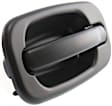 2001-2006 Chevrolet Silverado 1500 HD - 6-Piece Kit Tailgate Handle and Bezel, Smooth Black, Plastic, Without Camera Hole, Without Key Hole, Includes (4) Exterior Door Handle and (2) Tailgate Handle