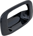 2001-2006 Chevrolet Silverado 1500 HD - 6-Piece Kit Tailgate Handle and Bezel, Smooth Black, Plastic, Without Camera Hole, Without Key Hole, Includes (4) Exterior Door Handle and (2) Tailgate Handle