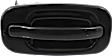 2001-2006 Chevrolet Silverado 1500 HD - 6-Piece Kit Tailgate Handle and Bezel, Smooth Black, Plastic, Without Camera Hole, Without Key Hole, Includes (4) Exterior Door Handle and (2) Tailgate Handle