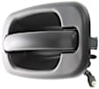 2001-2006 Chevrolet Silverado 1500 HD - 6-Piece Kit Tailgate Handle and Bezel, Smooth Black, Plastic, Without Camera Hole, Without Key Hole, Includes (4) Exterior Door Handle and (2) Tailgate Handle