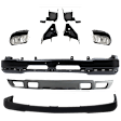 2004 Chevrolet Silverado 2500 HD Base - 6-Piece Kit Front Bumper, For Models With Tow Hook, Paint to Match, Includes (1) Bumper, (4) Bumper Bracket, (1) Bumper Cover, (2) Fog Light, and (1) Valance