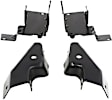 2005 Chevrolet Silverado 2500 HD Base - 9-Piece Kit Front Bumper, For Models With Tow Hook, Paint to Match,  Includes (1) Bumper, (4) Bumper Bracket, (1) Bumper Cover, (2) Fog Light, and (1) Valance