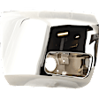 6-Piece Kit Front, Driver and Passenger Side Bumper End, Chrome, Plastic, Includes (2) Bumper End, (2) Fog Light, and (2) Valance