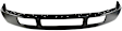 5-Piece Kit Front Bumper Painted Black, Includes (1) Bumper, (1) Bumper Cover, (1) Fog Light and (2) Bumper Bracket