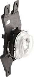 2002 Ford F-250 Super Duty - 6-Piece Kit Driver and Passenger Side Halogen Headlight, With bulb(s), OE Replacement,  Includes (2) Corner Light, (2) Fog Light, and (2) Headlight
