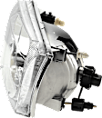 2002 Ford F-250 Super Duty - 6-Piece Kit Driver and Passenger Side Halogen Headlight, With bulb(s), OE Replacement,  Includes (2) Corner Light, (2) Fog Light, and (2) Headlight