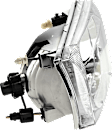 2002 Ford F-250 Super Duty - 6-Piece Kit Driver and Passenger Side Halogen Headlight, With bulb(s), OE Replacement,  Includes (2) Corner Light, (2) Fog Light, and (2) Headlight