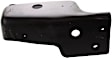 6-Piece Kit Front, Driver and Passenger Side Bumper End, Painted Black, Steel, Includes (4) Bumper Bracket and (2) Bumper End