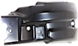 6-Piece Kit Front, Driver and Passenger Side Bumper End, Painted Black, Steel, Includes (4) Bumper Bracket and (2) Bumper End
