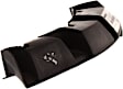 6-Piece Kit Front, Driver and Passenger Side Bumper End, Painted Black, Steel, Includes (4) Bumper Bracket and (2) Bumper End