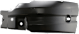 6-Piece Kit Front, Driver and Passenger Side Bumper End, Painted Black, Steel, Includes (4) Bumper Bracket and (2) Bumper End