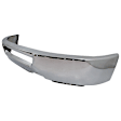 2008 Ford F-150 - 6-Piece Kit Front Bumper, Chrome,  Includes (1) Bumper, (4) Bumper Bracket, and (1) Valance
