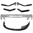 6-Piece Kit, Front Bumper, Chrome, Includes (1) Bumper, (4) Bumper Bracket, and (1) Bumper Cover