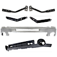 6-Piece Kit, Front Bumper, Chrome, Includes (1) Bumper, (4) Bumper Bracket, and (1) Valance