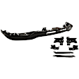 5-Piece Kit, Front Bumper, Old Body Style, Painted Black, Includes (1) Bumper, (1) Bumper Cover, (2) Fog Light, and (1) Valance