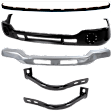 5-Piece Kit, Front Bumper, Chrome, Includes (1) Bumper, (2) Bumper Bracket, (1) Bumper Cover, and (1) Valance