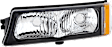 5-Piece Kit Grille Textured Gray, Includes (1) Grille Assembly, (2) Headlight, and (2) Turn Signal Light
