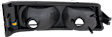 5-Piece Kit Grille Textured Gray, Includes (1) Grille Assembly, (2) Headlight, and (2) Turn Signal Light