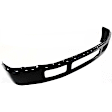 2007 Ford F-350 Super Duty - 5-Piece Kit Front Bumper, For Models Without Fender Flare Holes, Painted Black, Includes (1) Bumper, (2) Bumper Bracket, (1) Bumper Cover, and (1) Valance