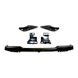 2001 Ford Ranger - 5-Piece Kit Front Bumper, RWD, Painted Black, Includes (1) Bumper and (4) Bumper Bracket