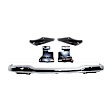 2002 Ford Ranger - 5-Piece Kit Front Bumper, RWD, Chrome, Includes (1) Bumper and (4) Bumper Bracket