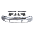 5-Piece Kit, Front Bumper, Chrome, Includes (1) Bumper and (4) Bumper Bracket